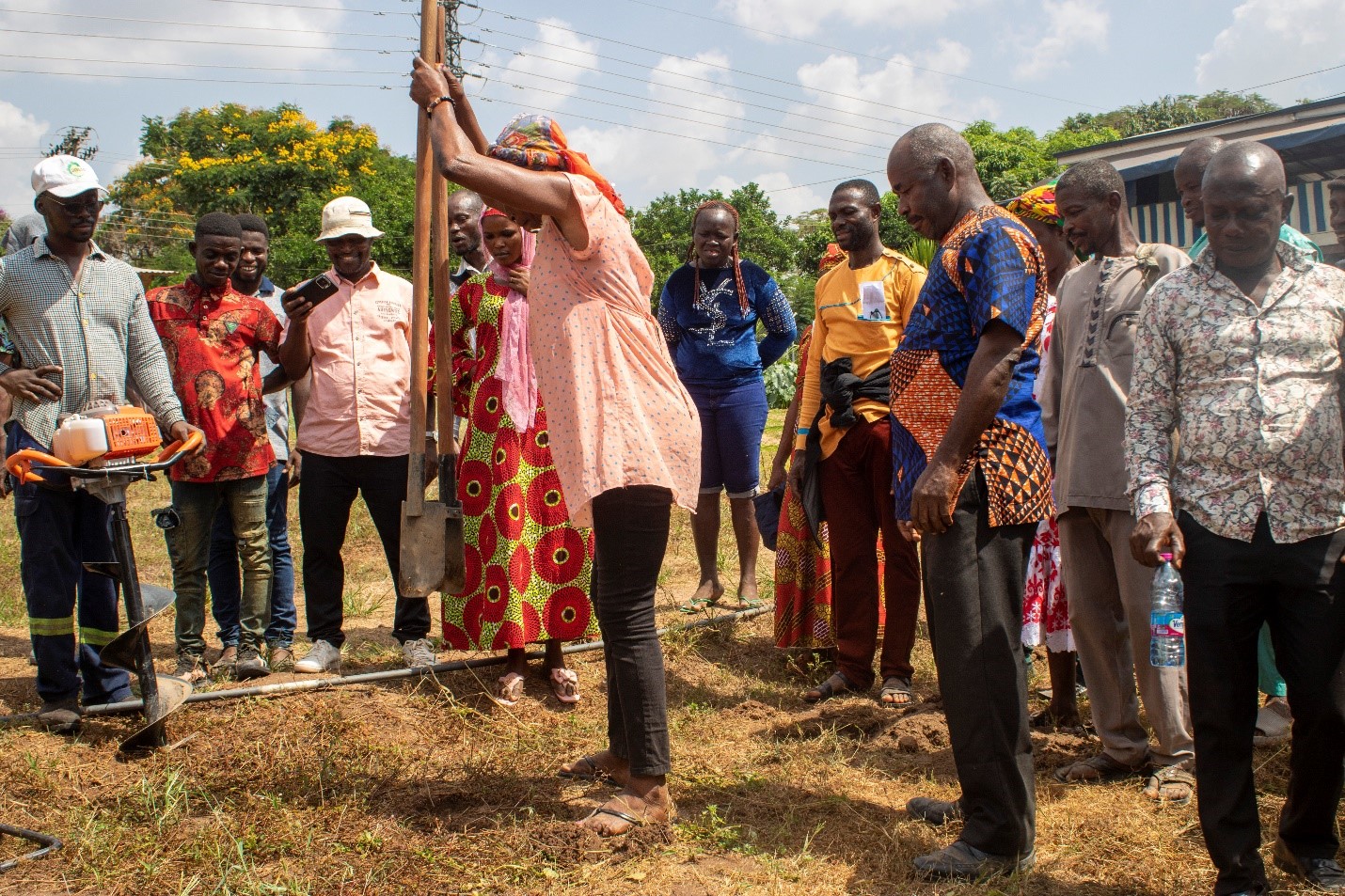 Towards Mechanizing Plantain Farming in Ghana: CSIR-CRI Introduces Farmers to Motorized Weeders and Augers to Boost Productivity