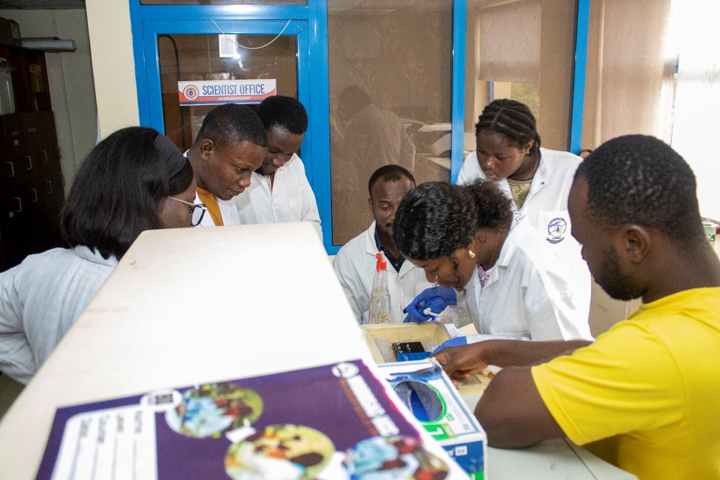 CSIR–CRI Conducts Hands-On Wet Lab Training for CCST and KNUST Participants