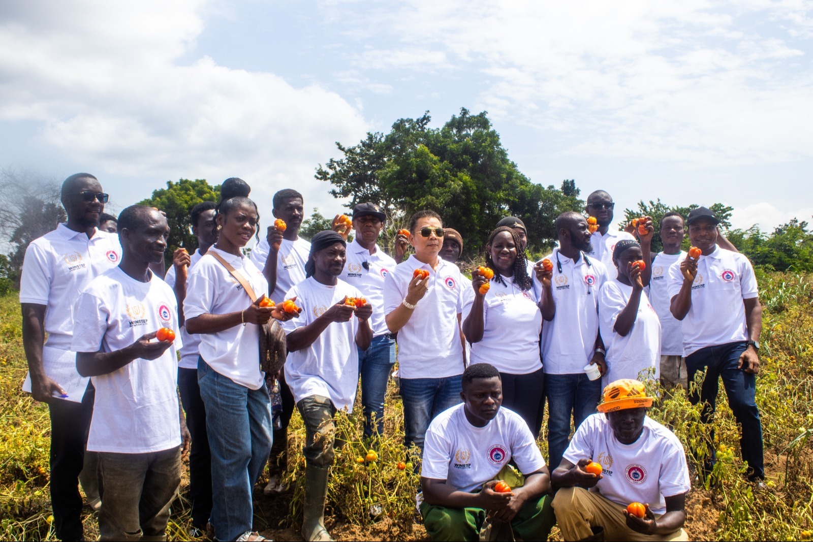 CSIR-CRI AND WINSTEP COMPANY LTD COLLABORATE TO EVALUATE COMCAT BIOSTIMULANT FOR TOMATO PRODUCTION IN GHANA