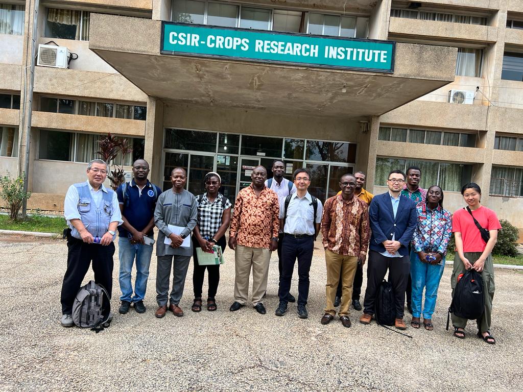 CSIR-CROPS RESEARCH INSTITUTE AND THE TOKYO UNIVERSITY OF AGRICULTURE TECHNOLOGY, JAPAN, PARTNER FOR MUTUAL RESEARCH AND TRAINING COLLABORATION