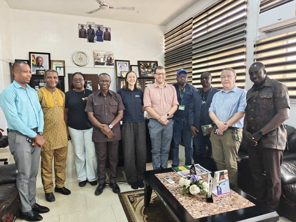 Ghana-UK Partnership Advances Climate-Smart Agriculuture at CSIR- Crops Research Institute