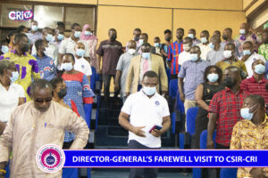 Director General’s Farewell Visit to CRI